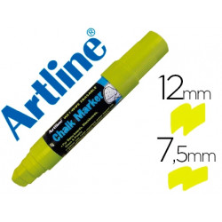 ROTULADOR ARTLINE PIZARRA VERDE NEGRA EPW-12 MM COLOR AMARILLO