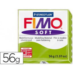 PASTA STAEDTLER FIMO SOFT 57 GR COLOR VERDE MANZANA