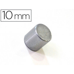 IMAN EXTRAFUERTE BI-OFFICE SUJECION IDEAL PARA PIZARRAS MAGNETICAS 10 MM PLATEADOS BLISTER DE 2 UNID