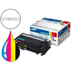 TONER SAMSUNG KIT CMYK CLP-320/325 CLX-3180/3185 NEGRO MAGENTA CIAN AMARILLO