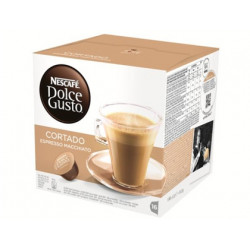 CAFE DOLCE GUSTO CORTADO MONODOSIS CAJA DE 16 UNIDADES