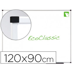 PIZARRA BLANCA NOBO ECO PRESTI PRESTIGE MAGNETICA ACERO VITRIFICADO 1200X900 MM BLANCO