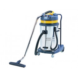 ASPIRADORA INDUSTRIAL Q-CONNECT 70L 2000W EN SECO Y CON AGUA 102,5X54X60 CMS