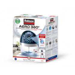 DESHUMIDIFICADOR RUBSON AERO 360º + PASTILLA RECAMBIO GRATIS 189X118X241 MM