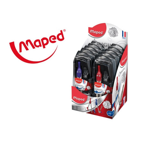 COMPAS MAPED 305811 CON ADAPTADOR Y ESTUCHE DE MINAS