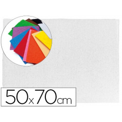 GOMA EVA LIDERPAPEL 50X70CM 60G/M2 ESPESOR 2MM TEXTURA TOALLA BLANCO