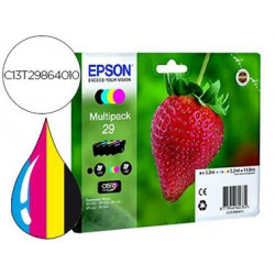 INK-JET EPSON HOME 29 T2986 XP435/330/235 MULTIPACK 4 COLORES NEGRO/AMARILLO/CIAN/MAGENTA