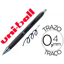 BOLIGRAFO UNI-BALL ROLLER UMN-307 RETRACTIL 0,7 MM TINTA GEL NEGRO