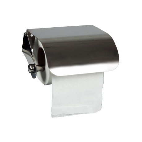 DISPENSADOR Q-CONNECT DE PAPEL HIGIENICO ACERO INOXIDABLE 122X98X45 MM