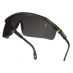 GAFAS DELTAPLUS DE PROTECCION POLICARBONATO MONOBLOQUE AHUMADO COLOR GRIS-AMARILLA UV400