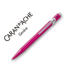 BOLIGRAFO CARAN D'ACHE 849 FLUO ROSA PUNTA MEDIA