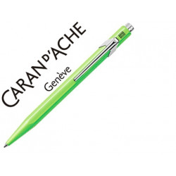 BOLIGRAFO CARAN D'ACHE 849 FLUO VERDE LIMON PUNTA MEDIA