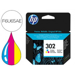 INK-JET HP 302 DESKJET 1110 / 2130 / 3630 OFFICEJET 3830 / 4650 ENVY 4520 TRICOLOR 165 PAG