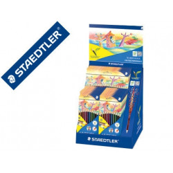 LAPICES DE COLORES STAEDTLER NORIS COLOUR 185 EXPOSITOR DE 20 CAJAS DE 12 COLORES Y 5 CAJAS DE 24 CO