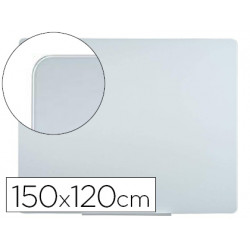 PIZARRA BLANCA BI-OFFICE CRISTAL MAGNETICA 150X120 CM