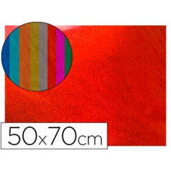 GOMA EVA LIDERPAPEL 50X70 CM ESPESOR 2 MM METALIZADA ROJO