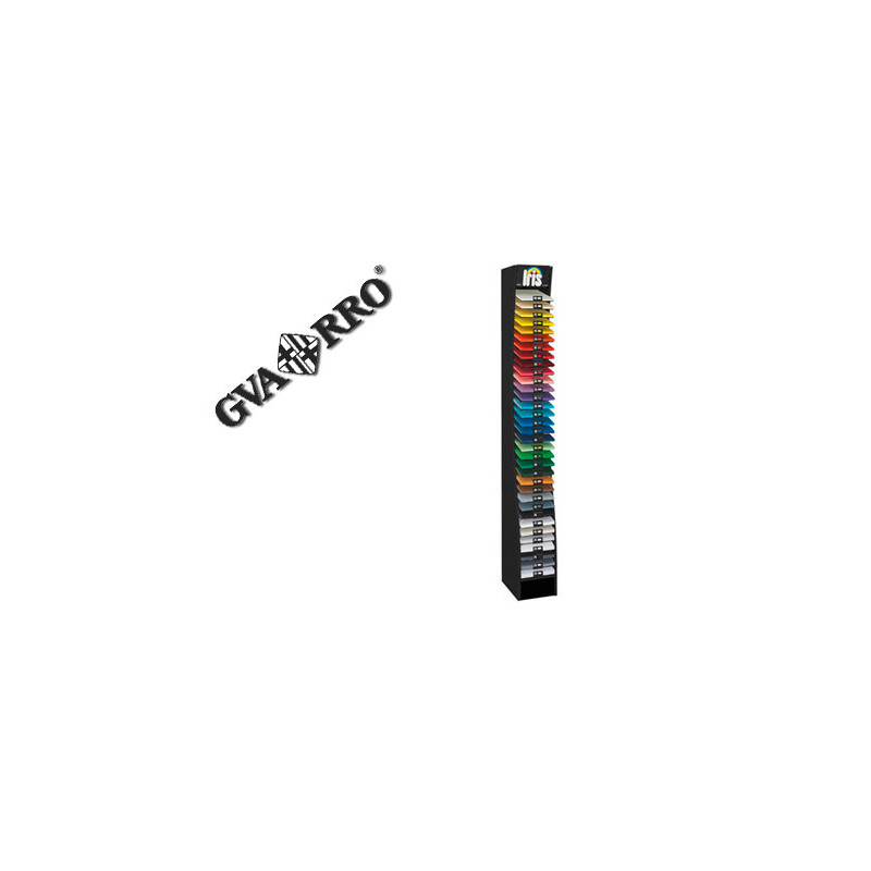 CARTULINA GUARRO DIN A4 185 GR CONTENIDO "C" 100 HOJAS X 12 COLORES