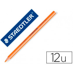 LAPIZ FLUORESCENTE STAEDTLER TRIANGULAR TOP STAR NARANJA