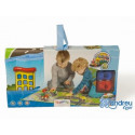 JUEGO VIKINGTOYS CIRCUITO + 2 VEHICULOS 90X70 CM