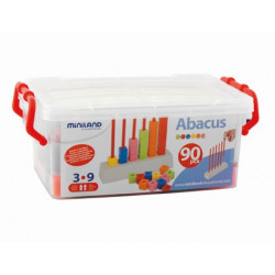 JUEGO MINILAND ABACUS MULTIBASE 90 PIEZAS