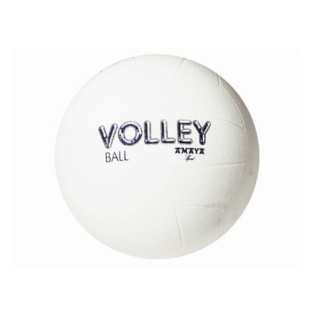 BALON AMAYA DE VOLEY DIAMETRO 210 PVC BLANCO