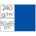 CARTULINA LIDERPAPEL 50X65 CM 240G/M2 AZUL PAQUETE DE 25 HOJAS