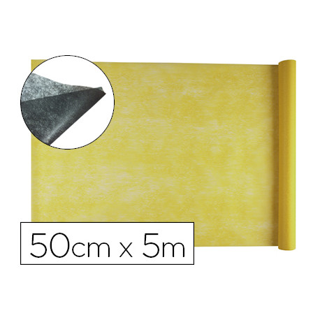 TEJIDO SIN TEJER LIDERPAPEL TERILENO 25 G/M2 ROLLO DE 5 MT AMARILLO