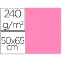 CARTULINA LIDERPAPEL 50X65 CM 240G/M2 ROSA PAQUETE DE 25 HOJAS