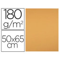 CARTULINA LIDERPAPEL 50X65 CM 180 GR AVELLANA PAQUETE DE 25 HOJAS