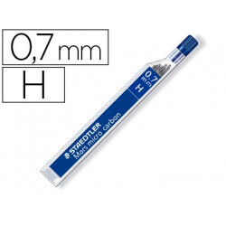 MINAS STAEDTLER MARS MICRO GRAFITO 0,7 MM H TUBO CON 12 UNIDADES