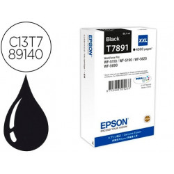 INK-JET EPSON T7891XXL WF-5110 / 5190 / 5620 / 5690 NEGRO ALTA CAPACIDAD