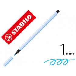 ROTULADOR STABILO ACUARELABLE PEN 68 AZUL CLARO PUNTA GRUESA 1MM