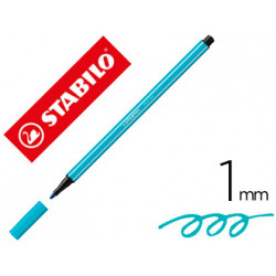 ROTULADOR STABILO ACUARELABLE PEN 68 AZUL COBALTO PUNTA GRUESA 1MM