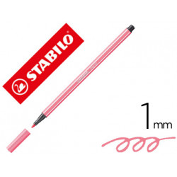 ROTULADOR STABILO ACUARELABLE PEN 68 CARNE OSCURO PUNTA GRUESA 1MM