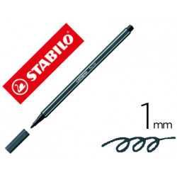 ROTULADOR STABILO ACUARELABLE PEN 68 GRIS AZULADO INTENSO PUNTA GRUESA 1MM