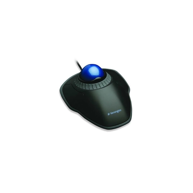 RATON TRACKBALL KENSINGTON OPTICO ORBIT CON RUEDA DESPLAZAMIENTO USB CABLE 150 CM