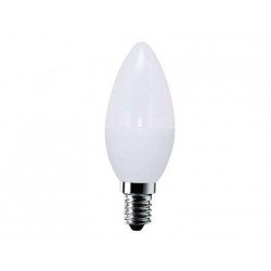 BOMBILLA SUNMATIC LED MINI GLOBO FROST SMD E14 6W 2700K 470 LUMENES LUZ CALIDA