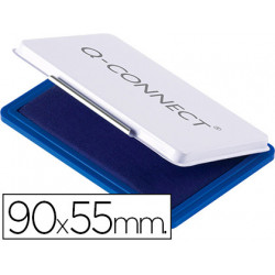 TAMPON Q-CONNECT N3 90X55 MM AZUL