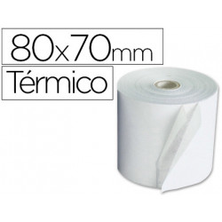 ROLLO SUMADORA Q-CONNECT TERMICO 80X68X11 MM 58 GR SIN BIFENOL A