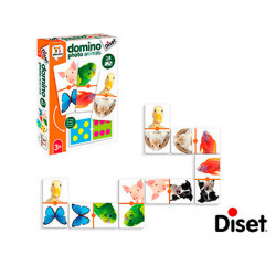 JUEGO DISET EDUCATIVO DOMINO PHOTO ANIMALS