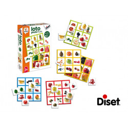 JUEGO DISET EDUCATIVO LOTO PHOTO FRUITS