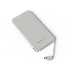 BATERIA EXTERNA GROOVY 4000MAH PARA DISPOSITIVOS APPLE LIGHTNING COLOR BLANCO