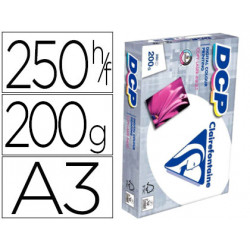 PAPEL FOTOCOPIADORA CLAIREFONTAINE DIN A3 200 GR PAQUETE DE 250 HOJAS