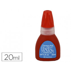 TINTA X'STAMPER QUIX PARA SELLOS ROJA BOTE DE 20 ML