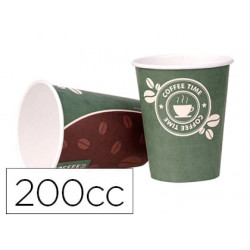 VASO TERMICO CARTON 200 CC PAQUETE DE 50 UNIDADES