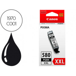 INK-JET CANON 580 XXL PIXMA TR8550 / TS6250 / TS8250 / TS9150 / TS9550 NEGRO 600 PAG