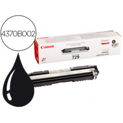 TONER CANON 729 BK I-SENSYS LBP7010C / LBP7018C NEGRO 1.200 PAG