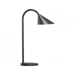 LAMPARA DE ESCRITORIO UNILUX SOL LED 4W BRAZO FLEXIBLE ABS Y METAL NEGRO BASE 14 CM DIAMETRO