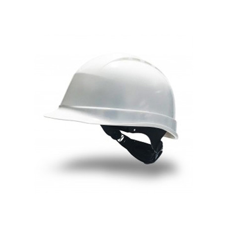 CASCO FARU DE PROTECCION POLIETILENO CON RULETA Y ATALAJE 6 PUNTOS VENTILADO COLOR BLANCO