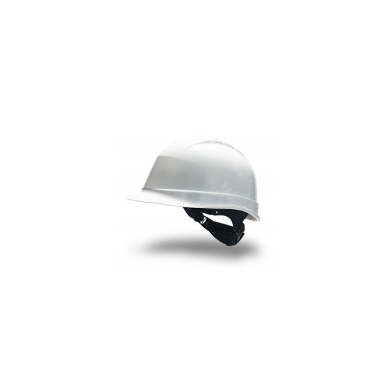 CASCO FARU DE PROTECCION POLIETILENO CON RULETA Y ATALAJE 6 PUNTOS VENTILADO COLOR BLANCO